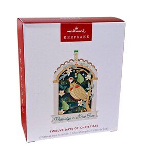 2024 Hallmark Keepsake Twelve Days of Christmas Ornament Papercraft 1st …